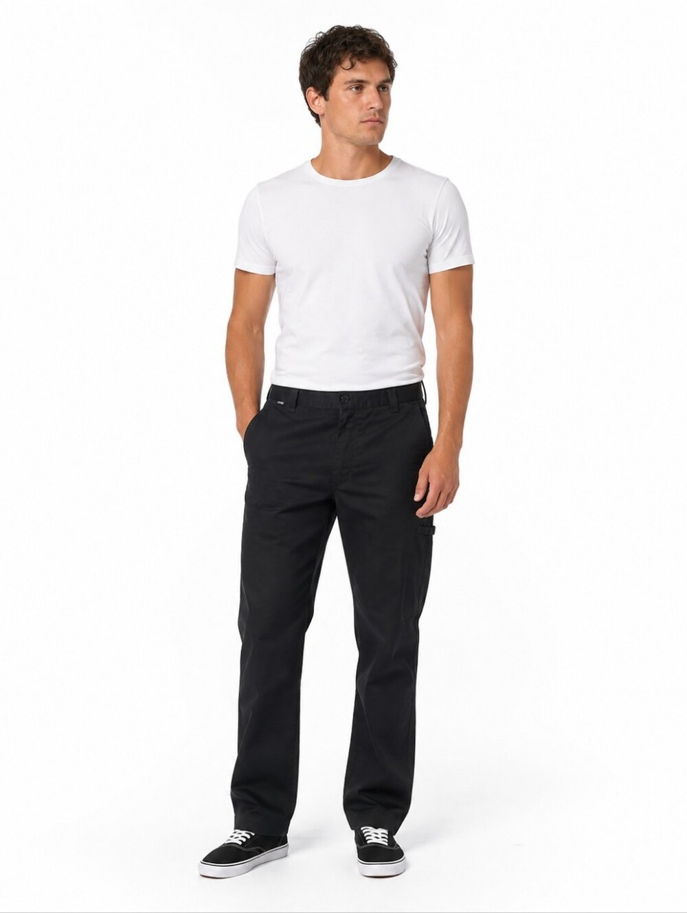 FOX Racing Men’s Black Chino Pants Size 32W Straight Leg